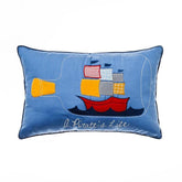 Snuggle Blue Pirate Cushion